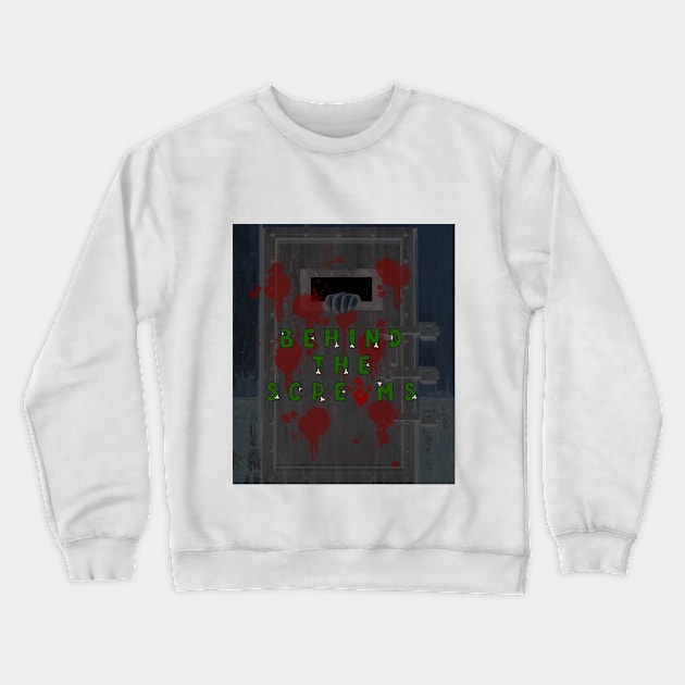 Alternate Title Logo Crewneck Sweatshirt by Behind The Screams Podcast